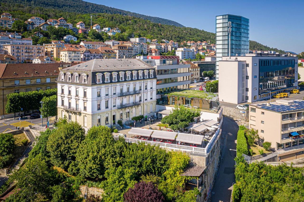 Hotel Alpes & Lac Neuchatel Ngoại thất bức ảnh