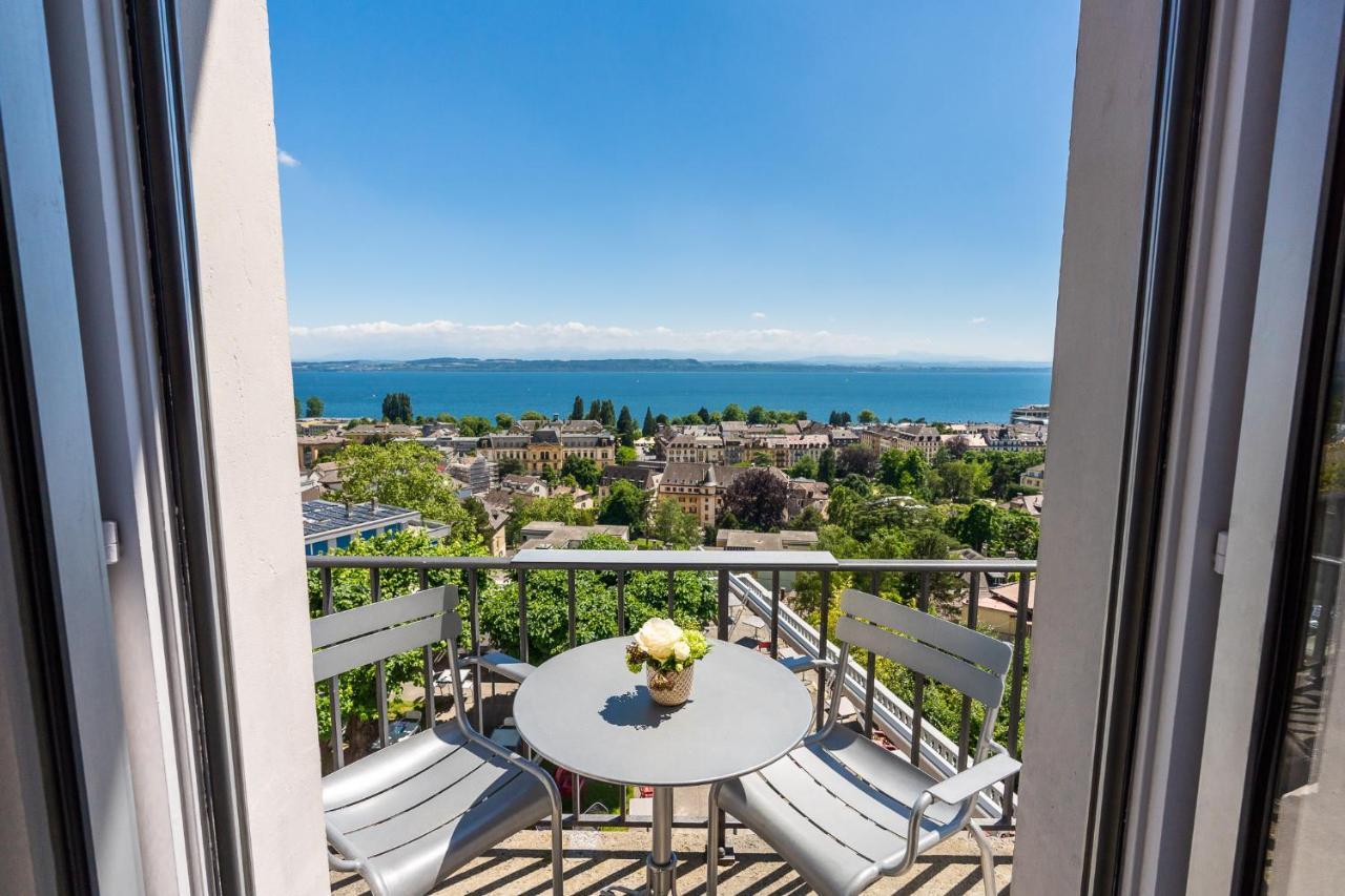 Hotel Alpes & Lac Neuchatel Ngoại thất bức ảnh