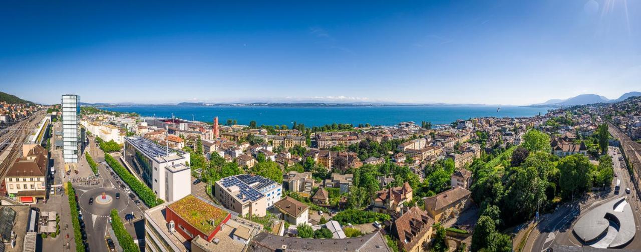 Hotel Alpes & Lac Neuchatel Ngoại thất bức ảnh