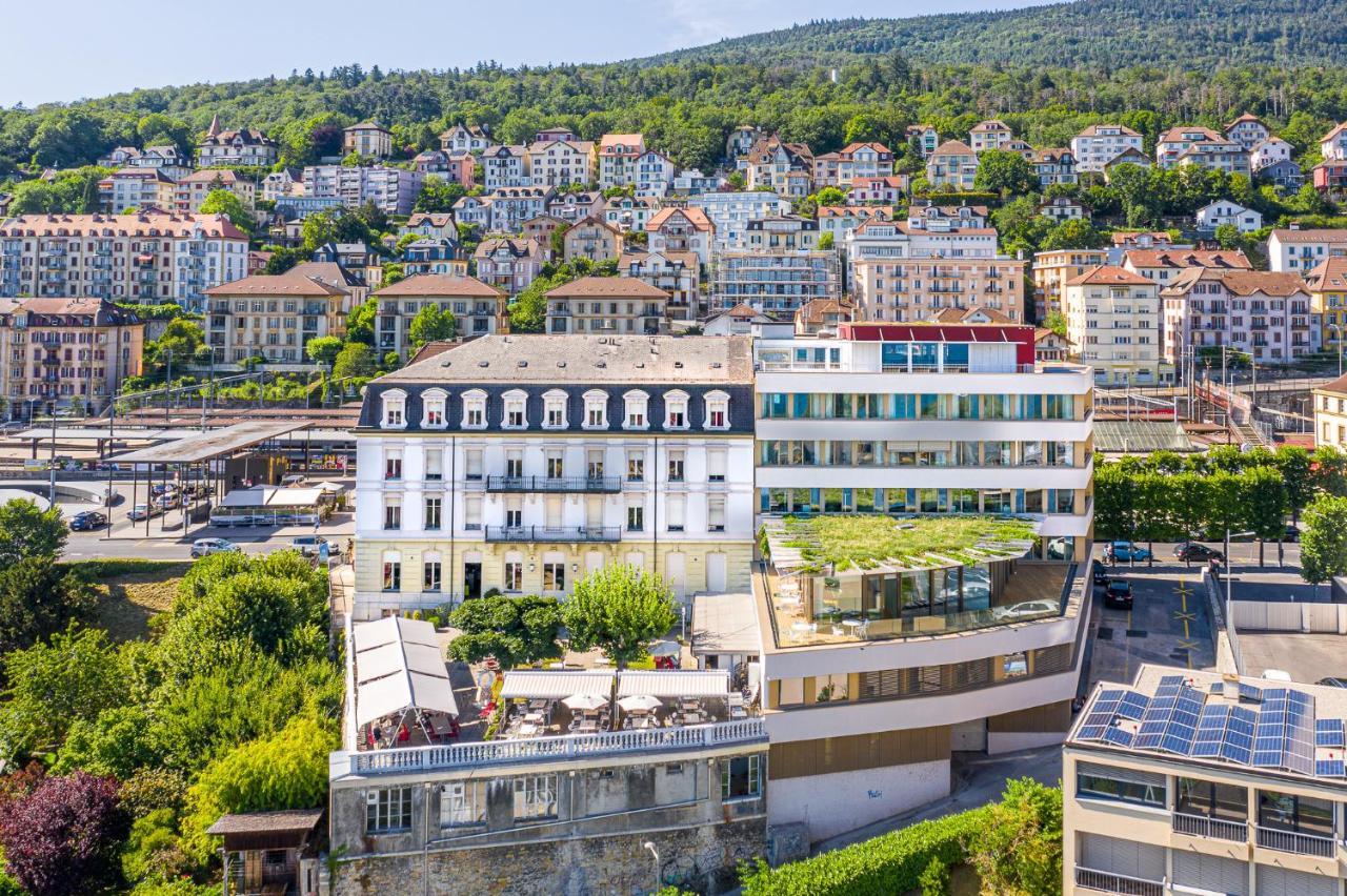 Hotel Alpes & Lac Neuchatel Ngoại thất bức ảnh