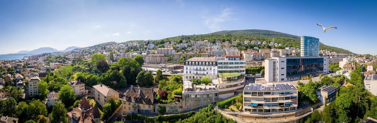 Hotel Alpes & Lac Neuchatel Ngoại thất bức ảnh