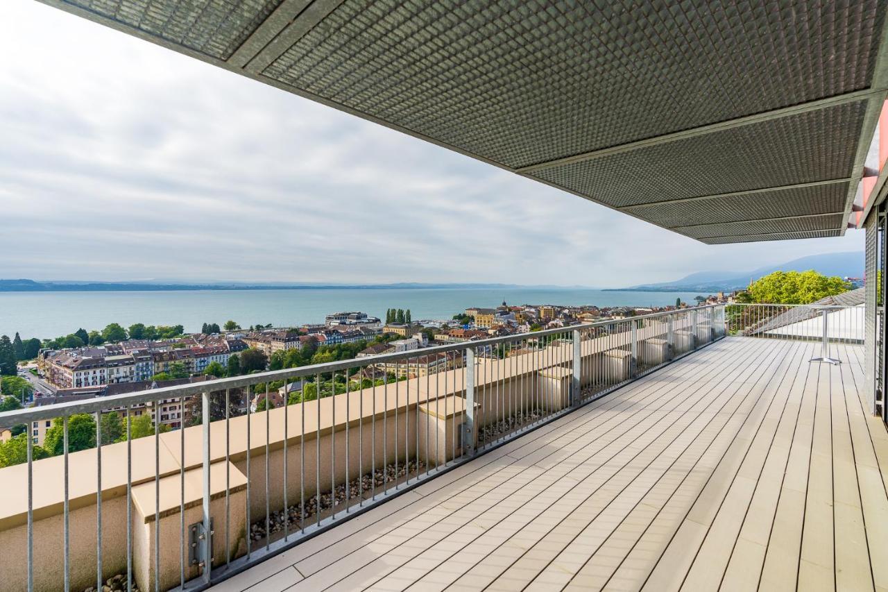 Hotel Alpes & Lac Neuchatel Ngoại thất bức ảnh