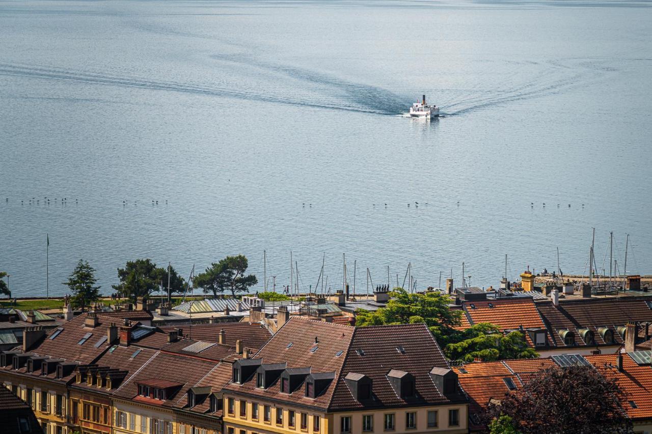 Hotel Alpes & Lac Neuchatel Ngoại thất bức ảnh