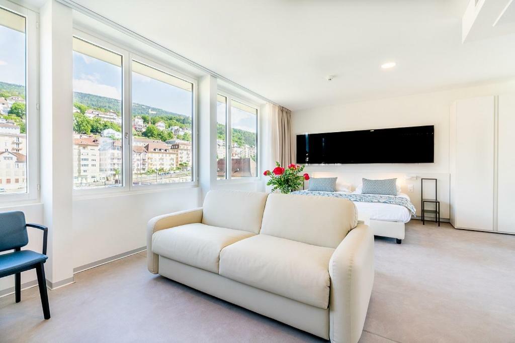 Hotel Alpes & Lac Neuchatel Ngoại thất bức ảnh